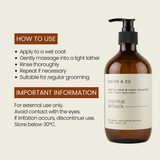 Daintree Murmur pet shampoo bottle and packaging